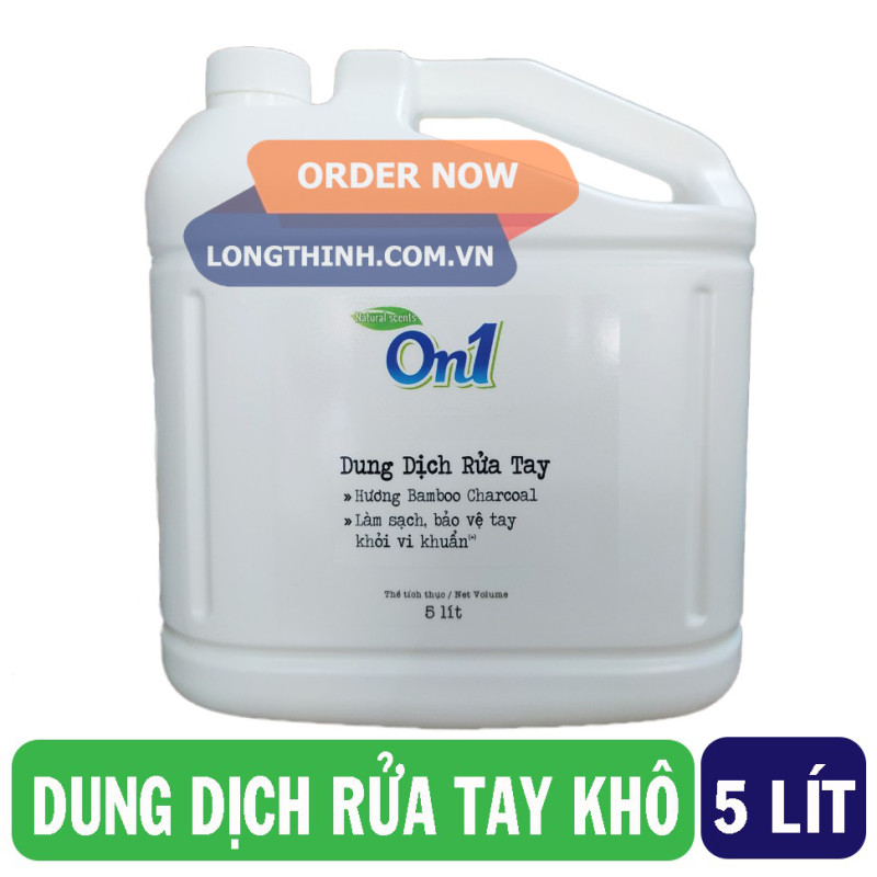 [HCM]Dung dịch rửa tay khô On1 5 lít 0