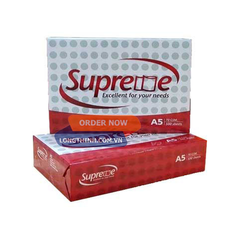 Giấy A5 Supreme 70gsm 0