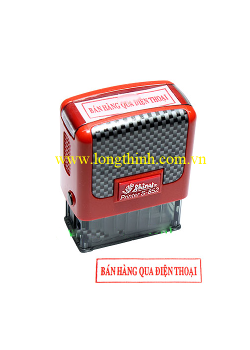 Con dấu \'BÁN HÀNG QUA ĐIỆN THOẠI\' 0