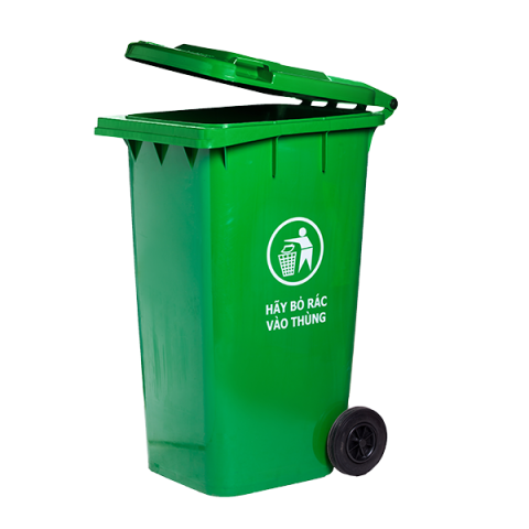 Thùng rác  HDPE 240L