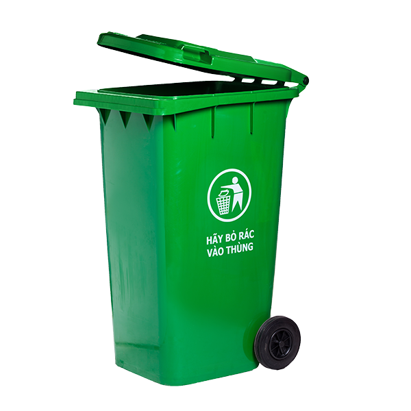 Thùng rác  HDPE 240L 0