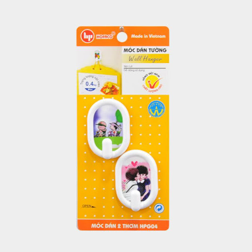 Móc dán tường 0