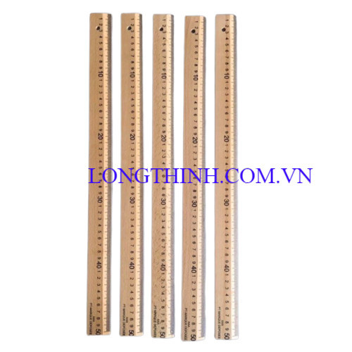 Thước gỗ AAA dài 50cm loại tốt 0