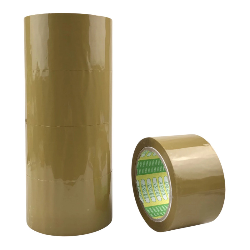 Lốc 5 cuộn Băng keo 6F100Y - Trong 0