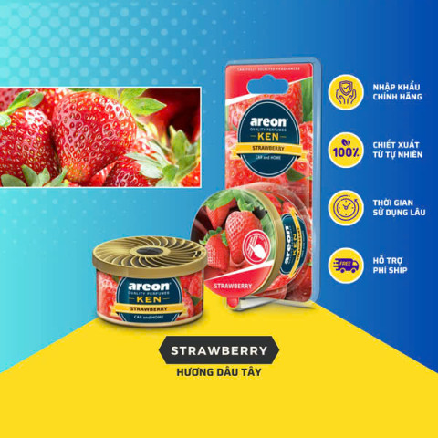 Sáp thơm ôtô Areon (Bulgaria) Ken