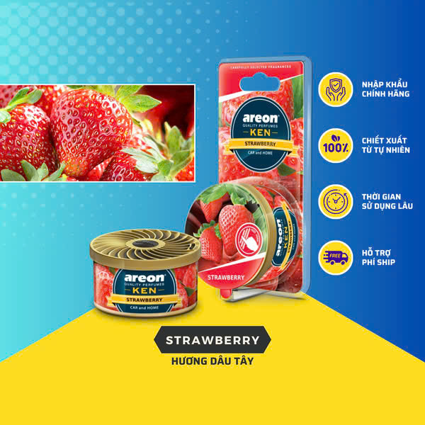 Sáp thơm ôtô Areon (Bulgaria) Ken 0