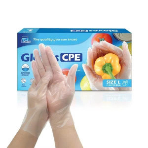 Hộp 100 găng tay CPE Detoco size L