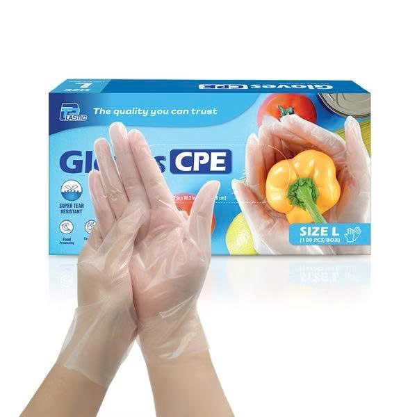 Hộp 100 găng tay CPE Detoco size L 0