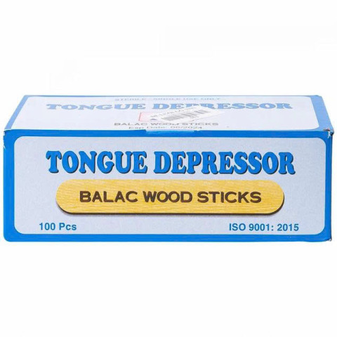 Que đè lưỡi gỗ Balac Wood Sticks - loại nhỏ