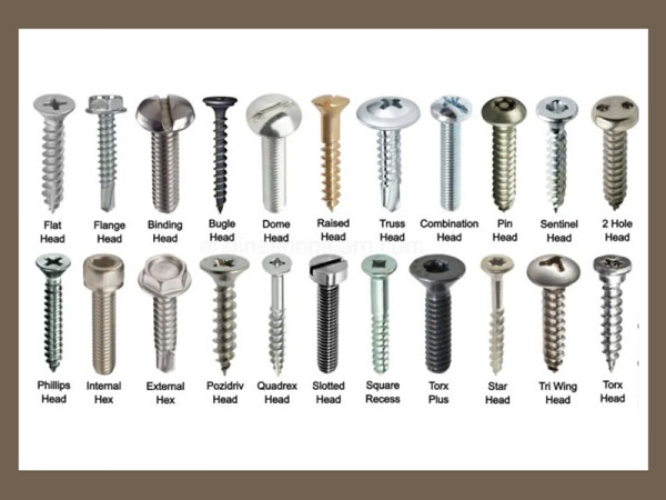 Phân loại và tìm hiểu công dụng của các loại ốc vít phổ biến trên thị trường