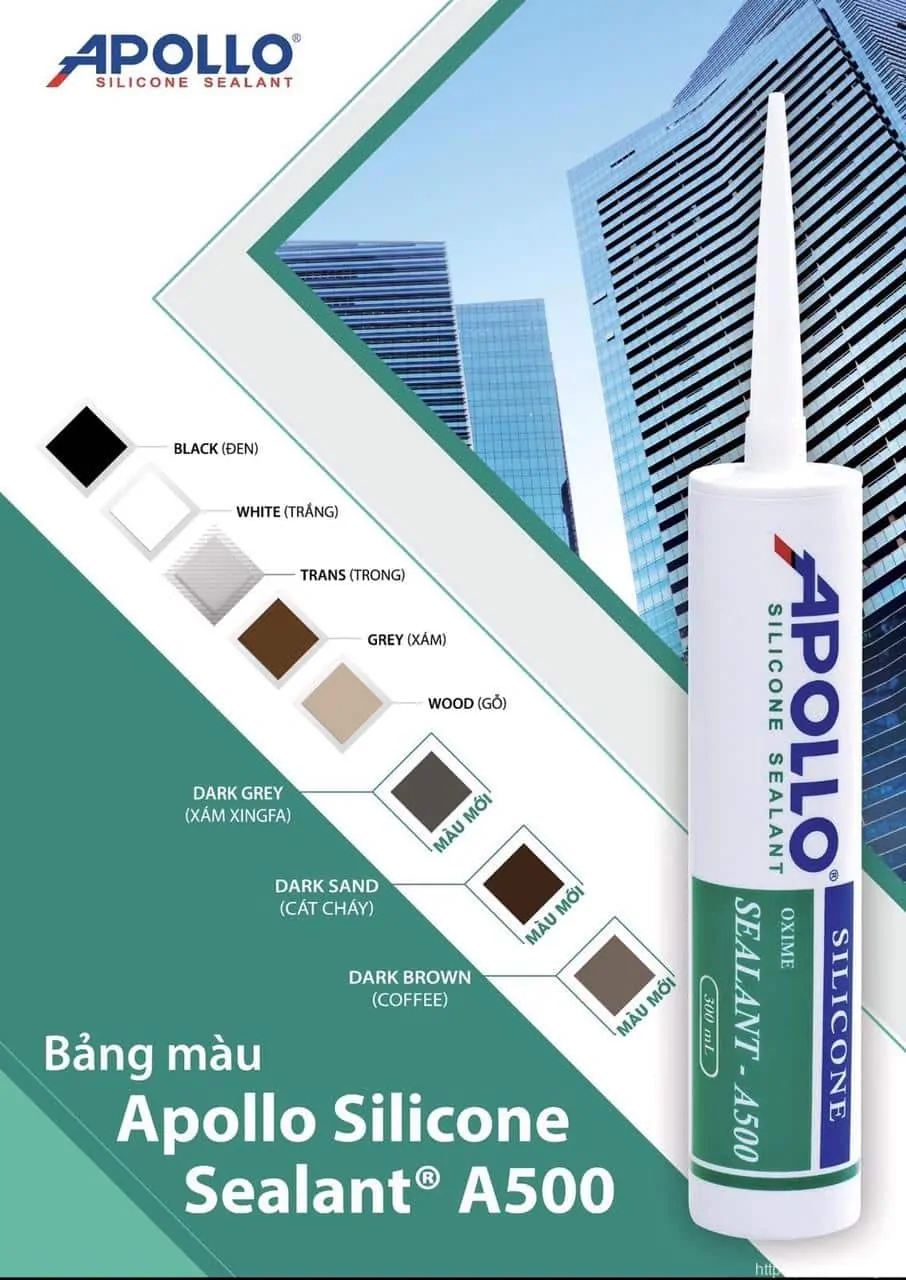 Bảng màu Keo Apollo A500